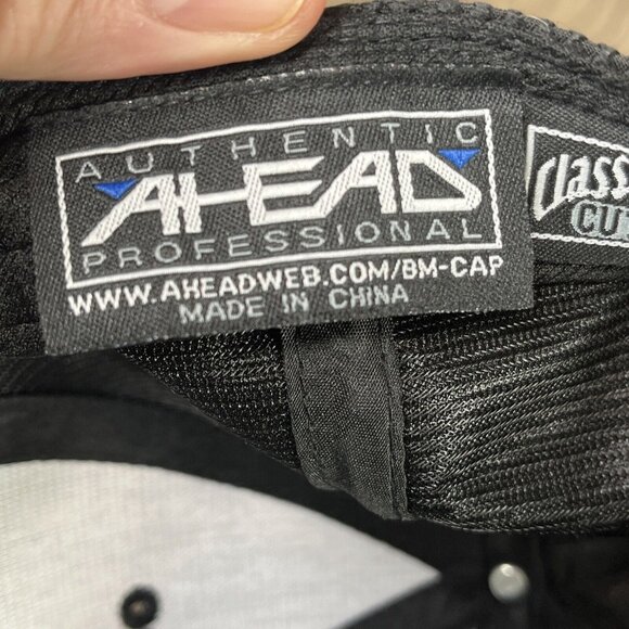 The Geothermal Golf Black Ahead Hat With Magnetic Ball Marker Ball Cap - Picture 9 of 13